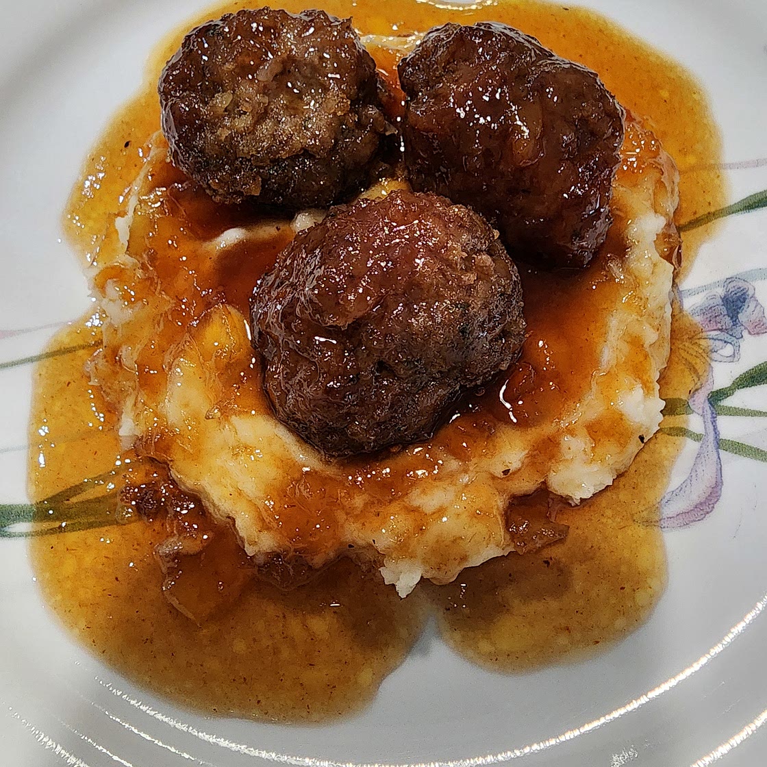 Pineapple BBQ Meatballs