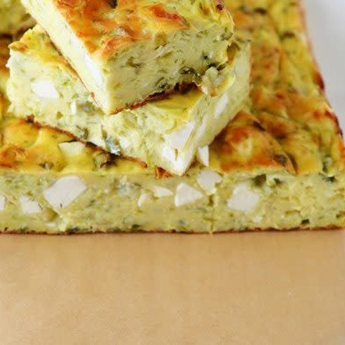Zucchini slice