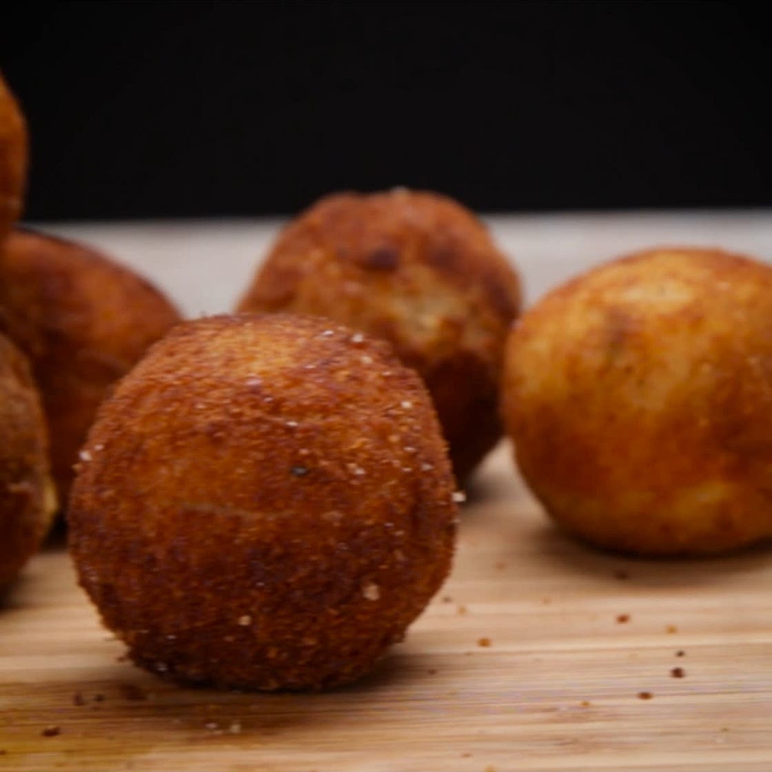 Loaded Cheesy Mashed Potato Balls