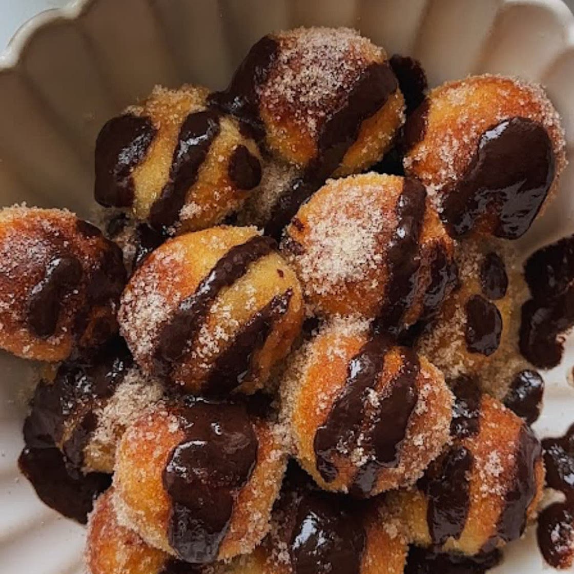 Two Ingredient Doughnut Bite
