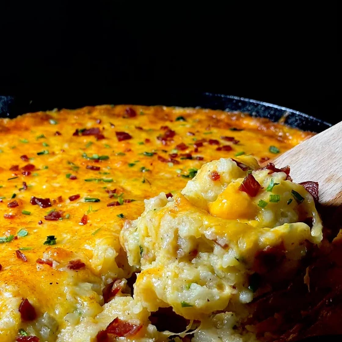 Loaded mashed potatoes