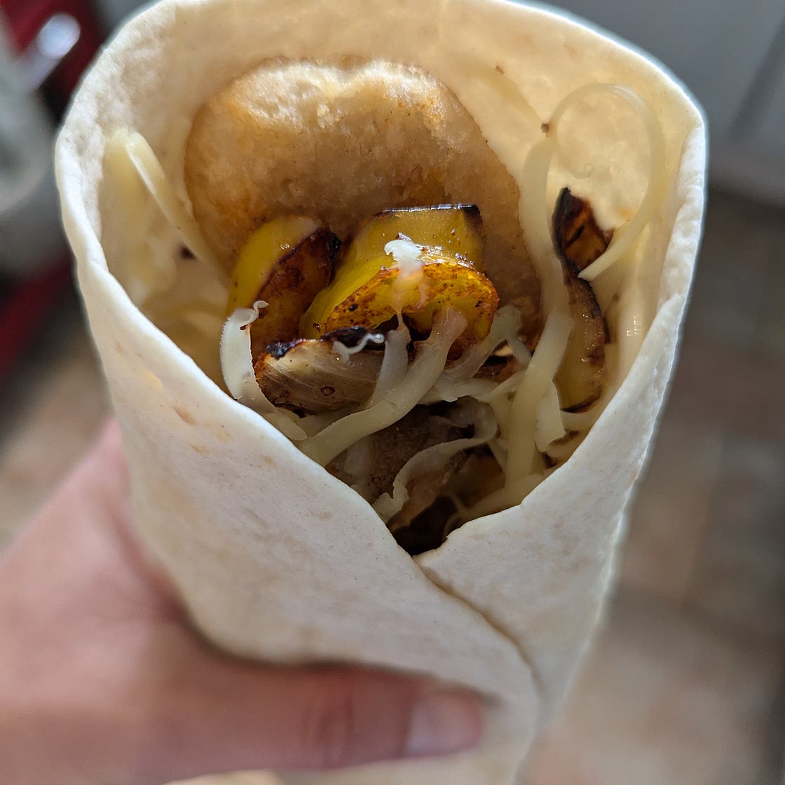 Chicken Nugget Fajitas