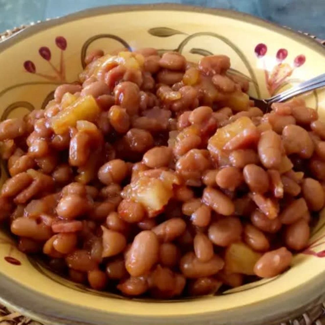 Hawaiian Style Slow Cooker Baked Beans