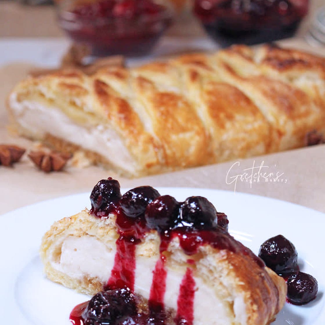 Oma’s cheese streudel
