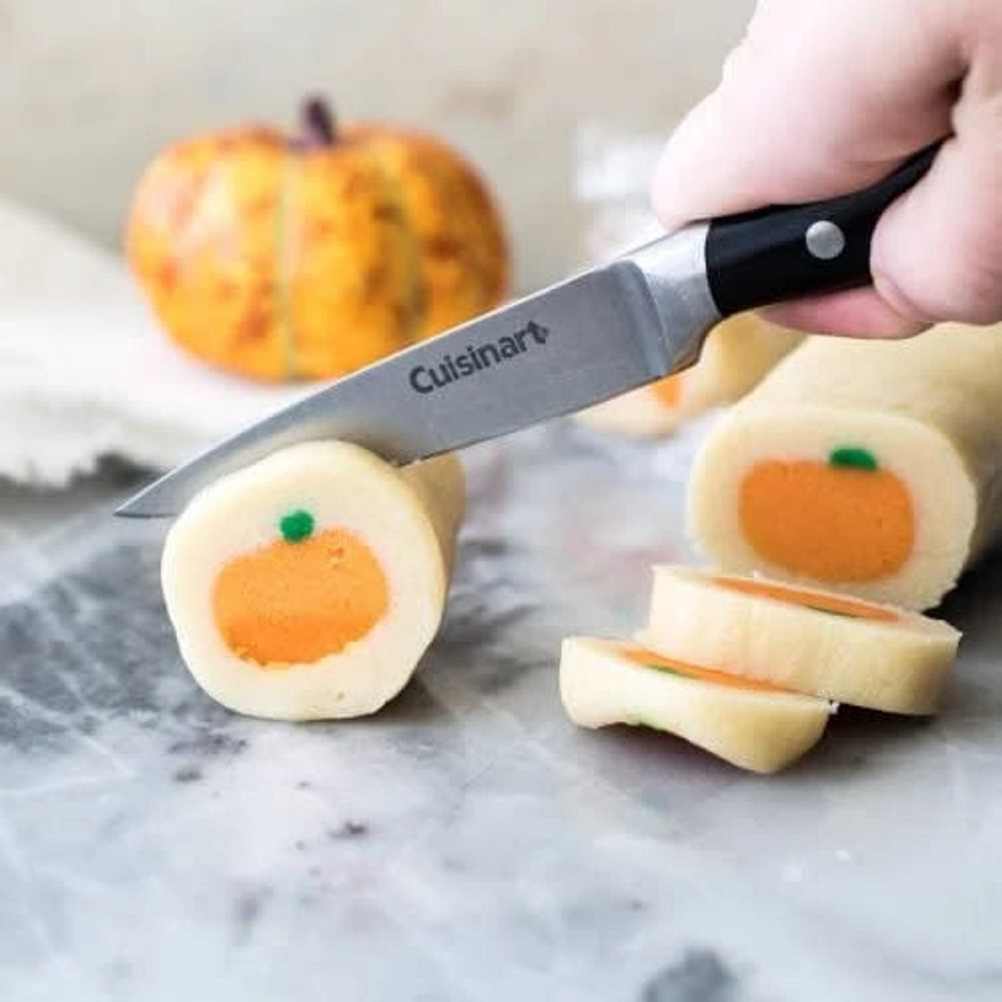 Pumpkin Sugar Cookies