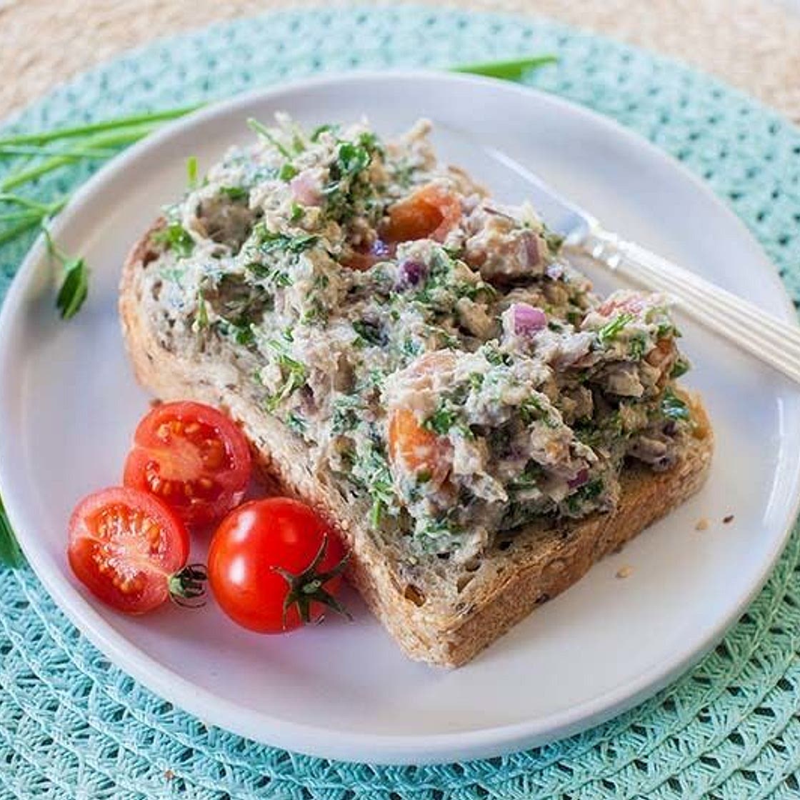 Sardines on toast - Jean Hailes for Women's Health (high calcium)
