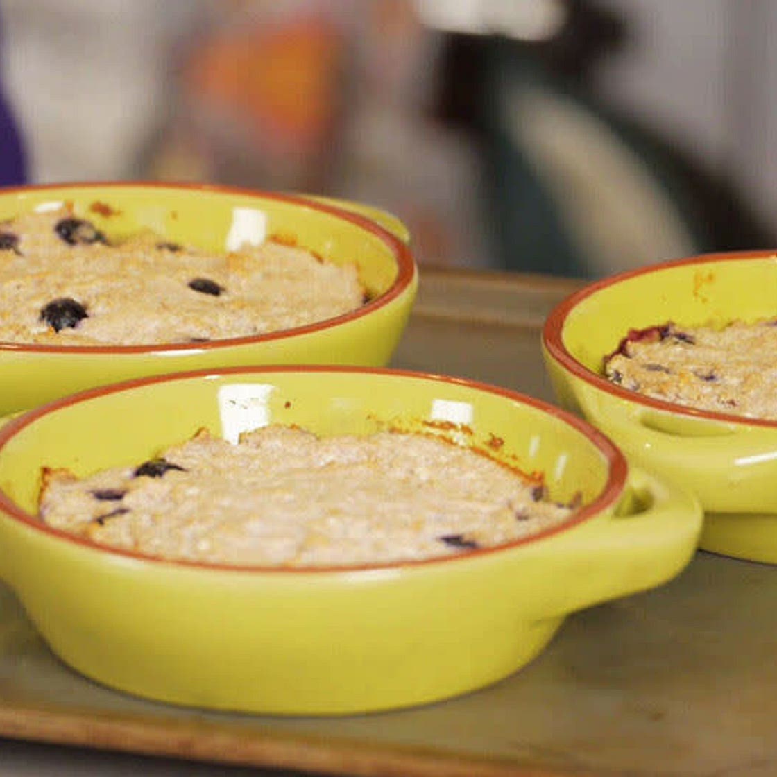 Baked ricotta with blueberries - Jean Hailes for Women's Health (high calcium)
