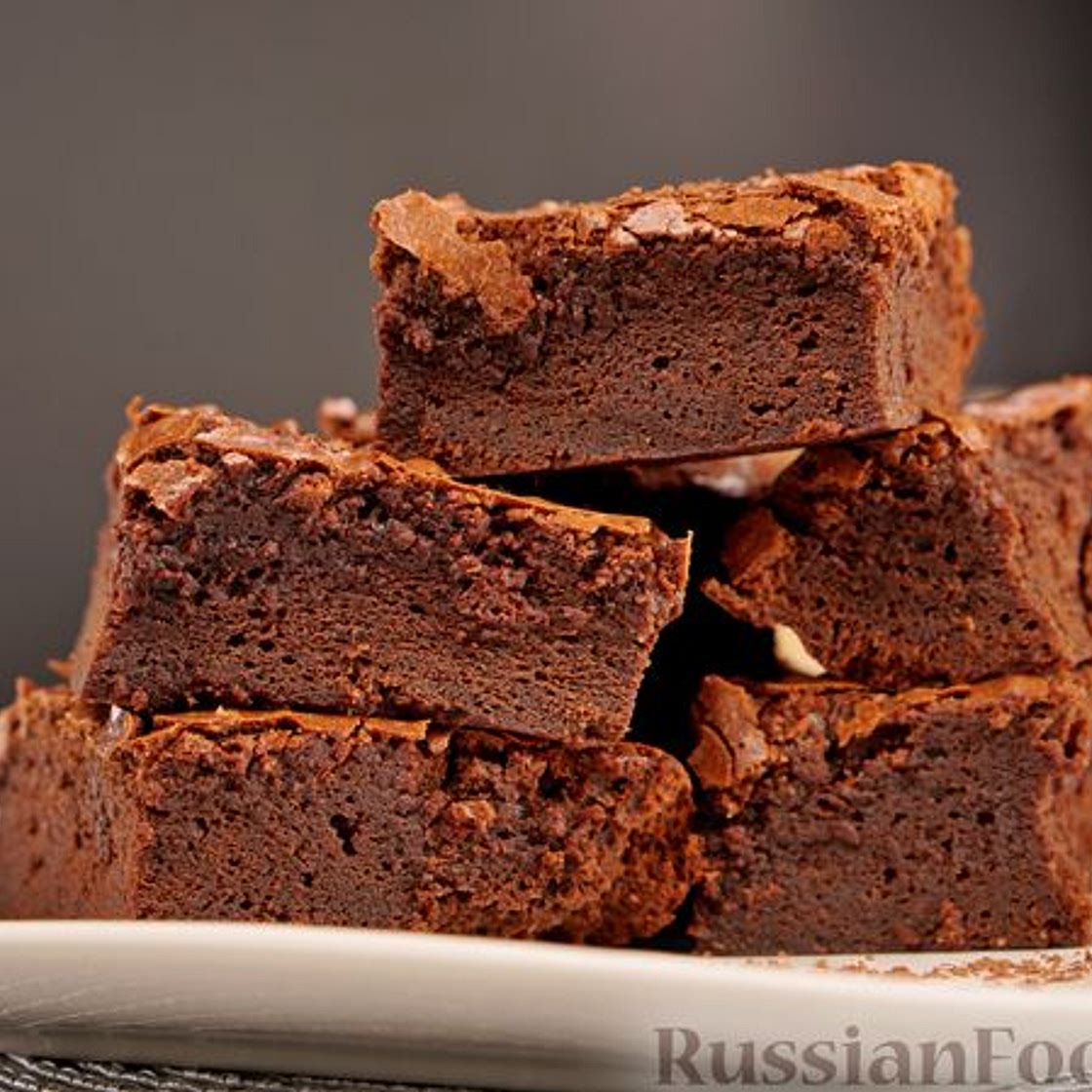 Шоколадные пирожные (брауни)