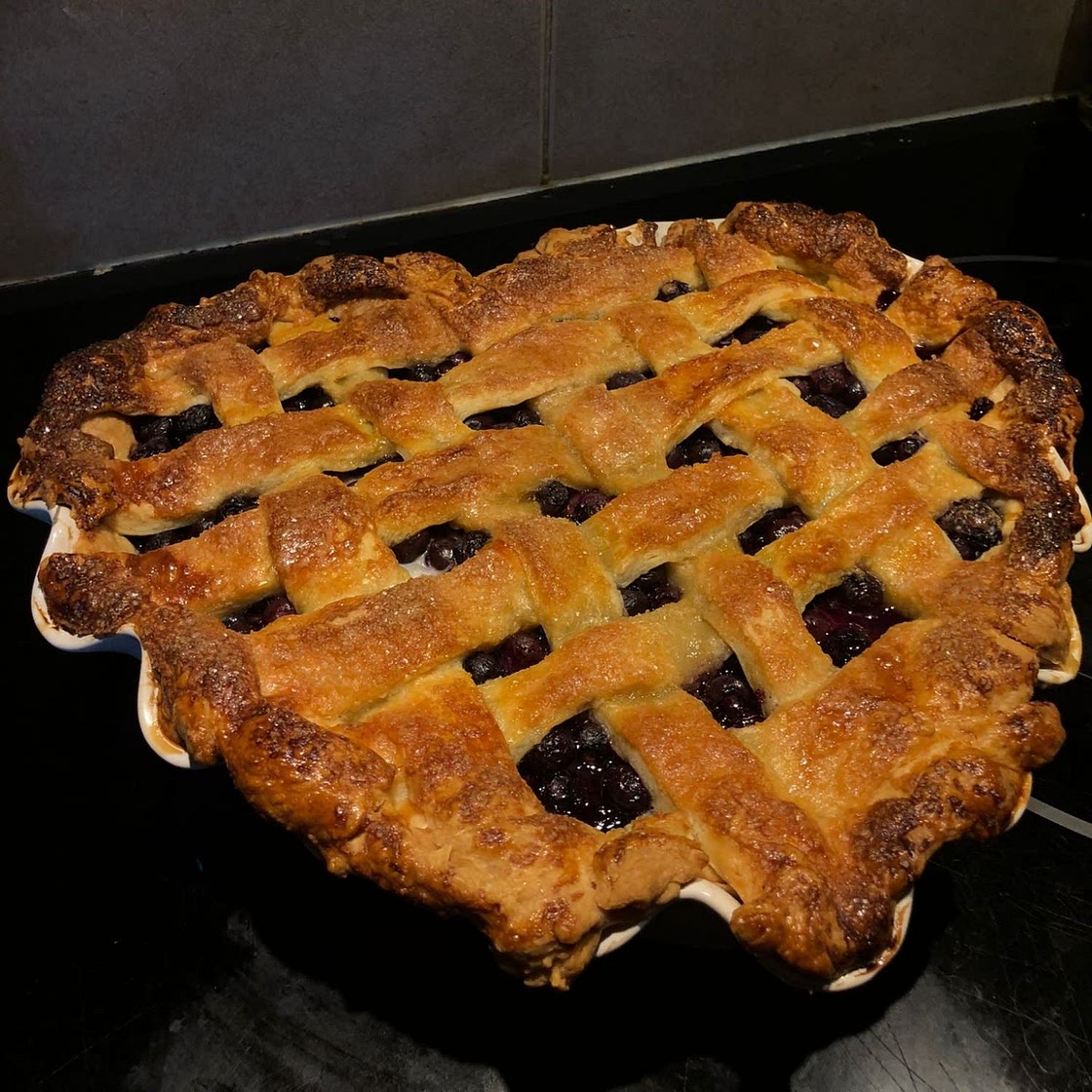 Blueberry Pie 🫐🥧✨