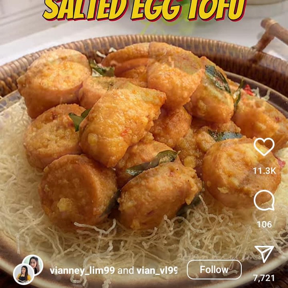 Salted Egg Tofu