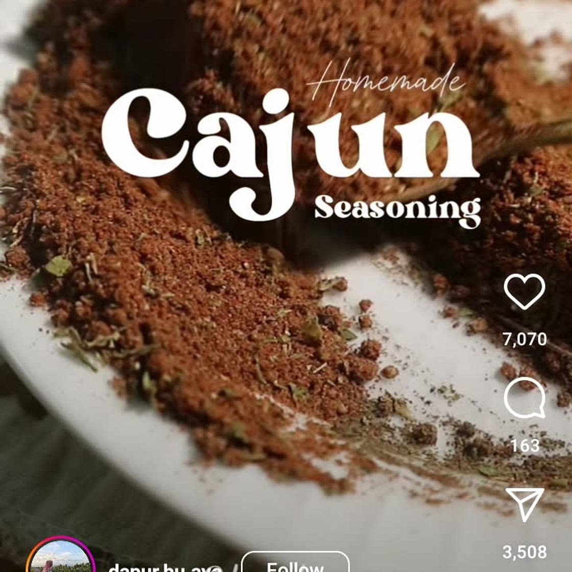 Cajun Seasoning (280 gram)