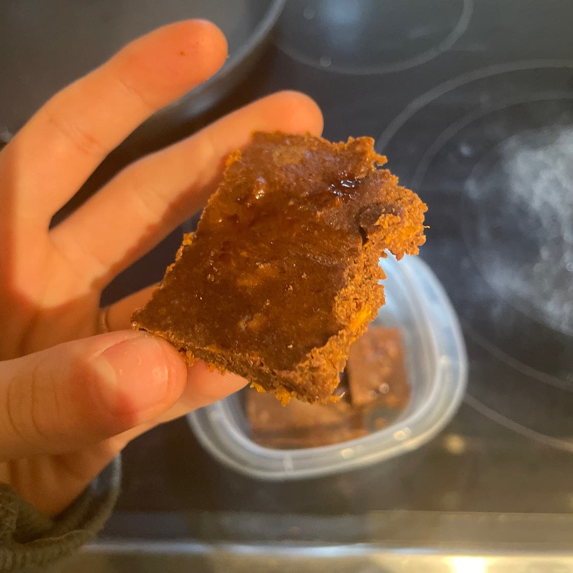 Fudgy 4 Ingredient Sweet Potato Brownies (flourless)