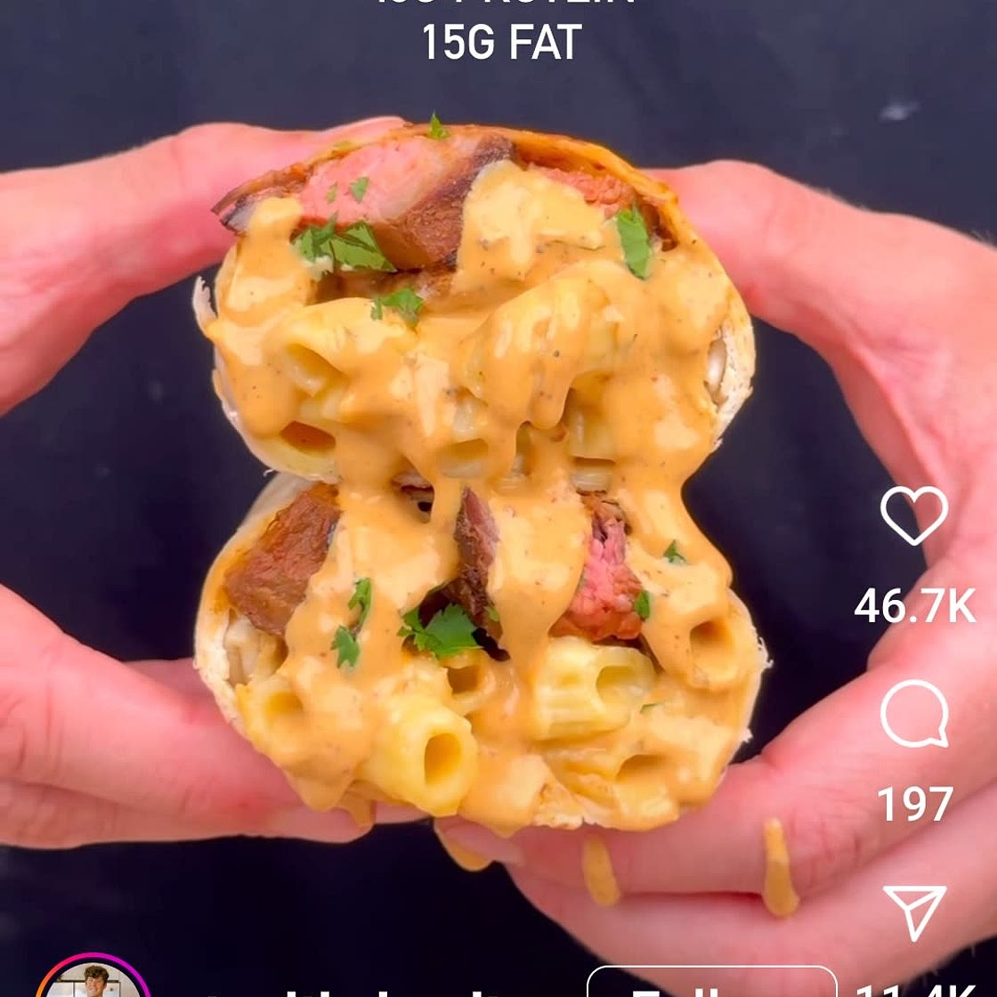 Carne Asada Mac and Cheese Burritos Meal Prep