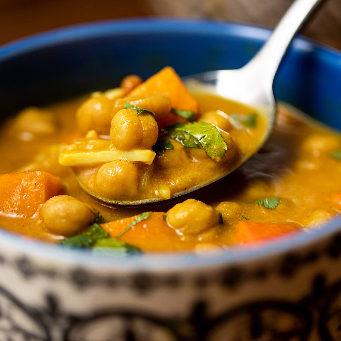 Turmeric Chickpea Stew