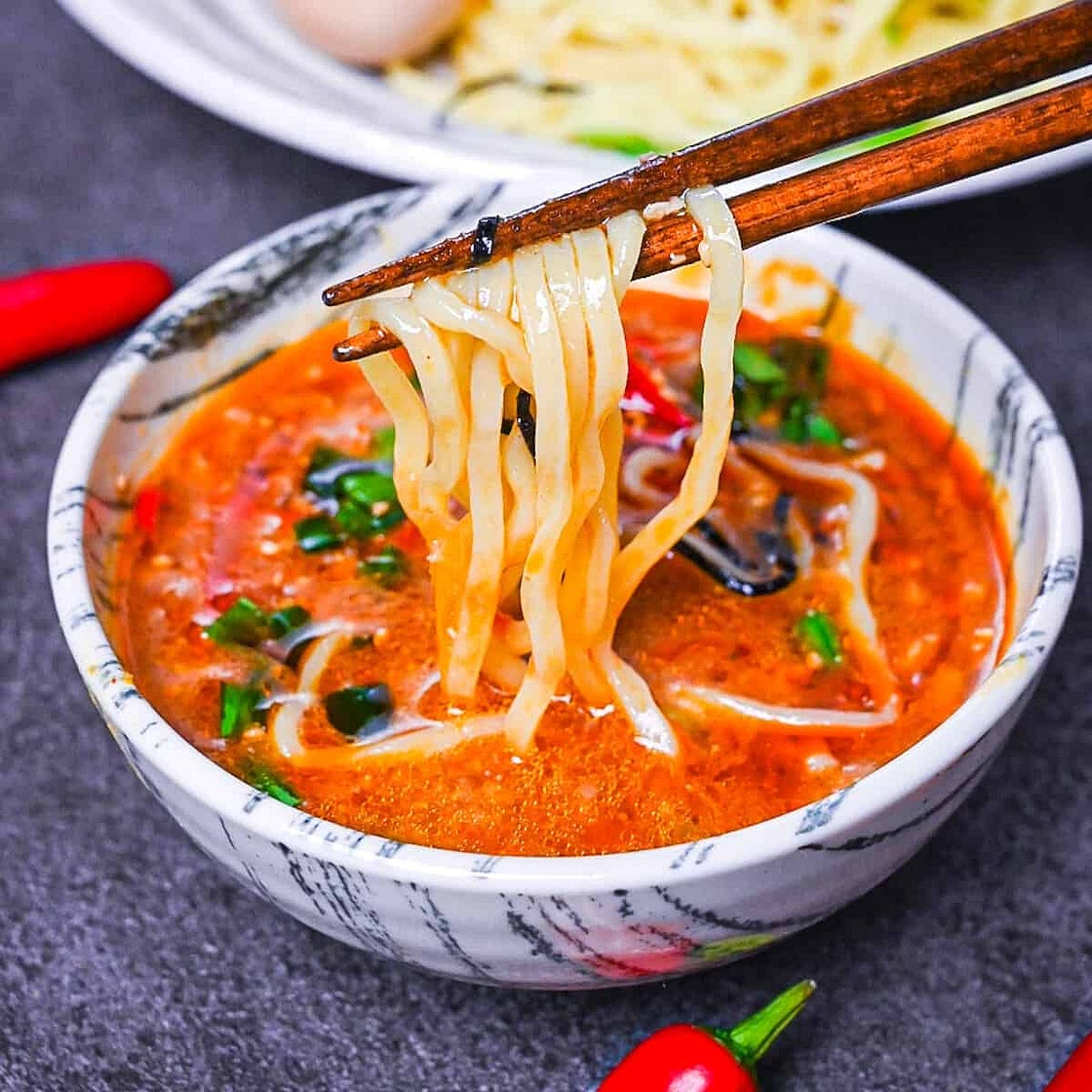 15 Minute Spicy Tsukemen (Dipping Ramen)