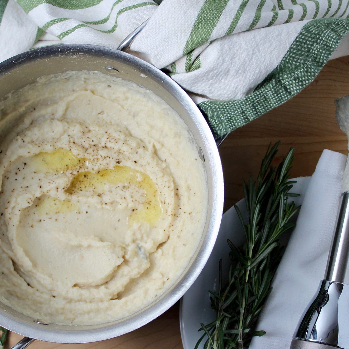 Cauliflower and White Bean Puree