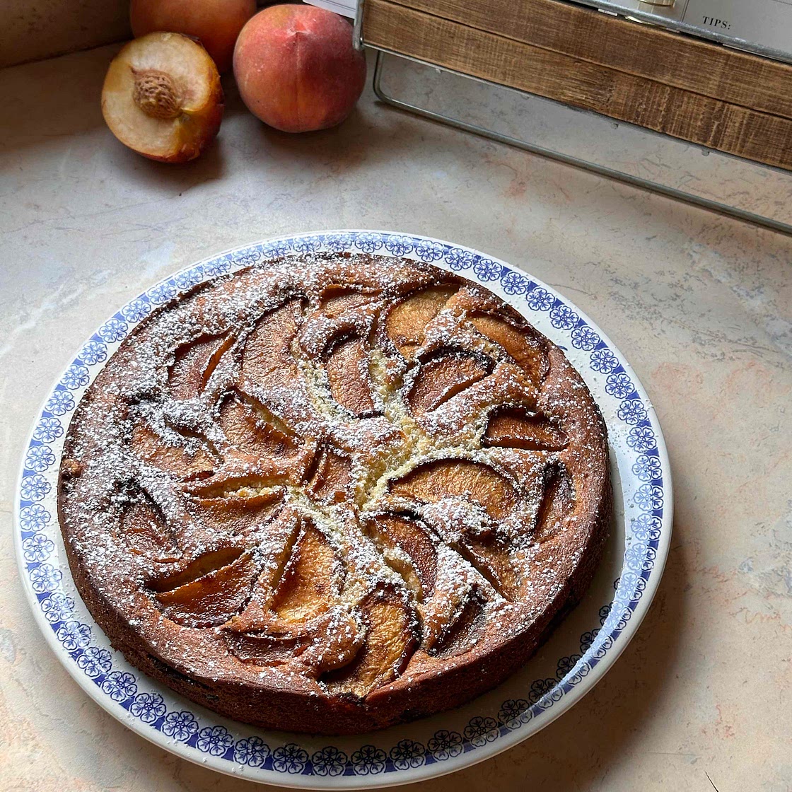 Peach cake 🍑