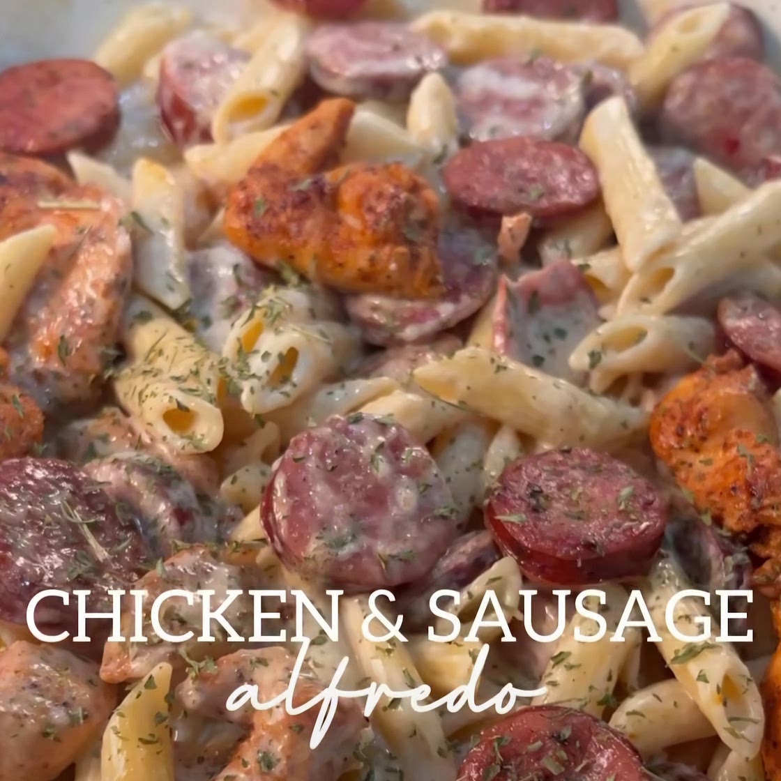 Chicken Sausage Alfredo