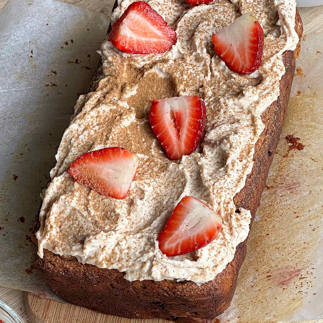 Strawberry Shortcake Banana Bread