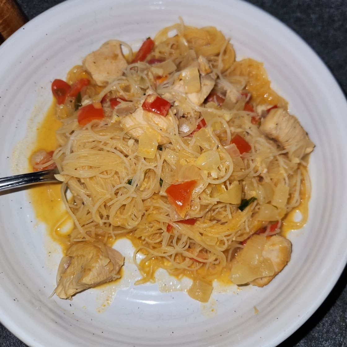 Thai Red Curry Noodle Soup