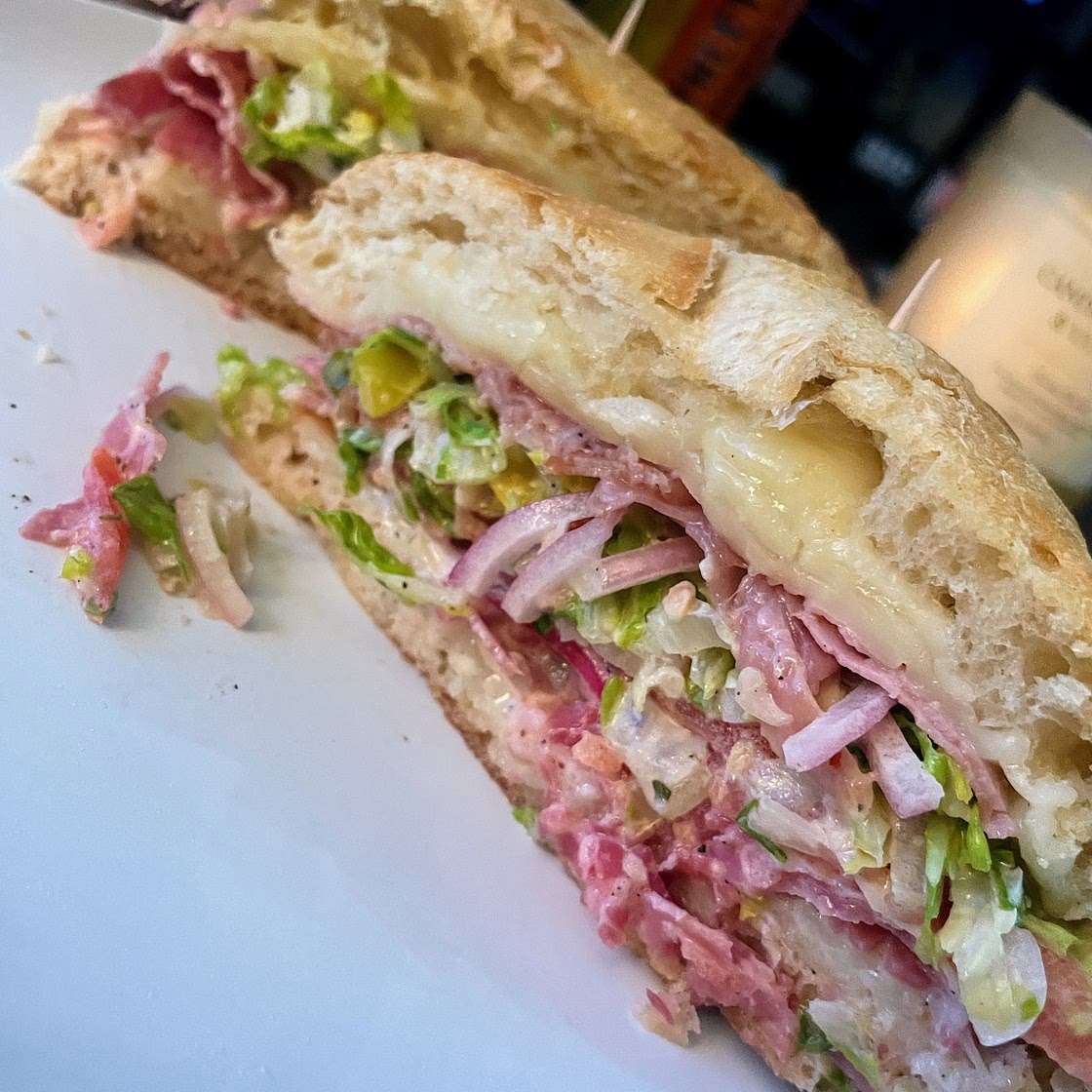 Tik Tok Grinder Salad Sandwich