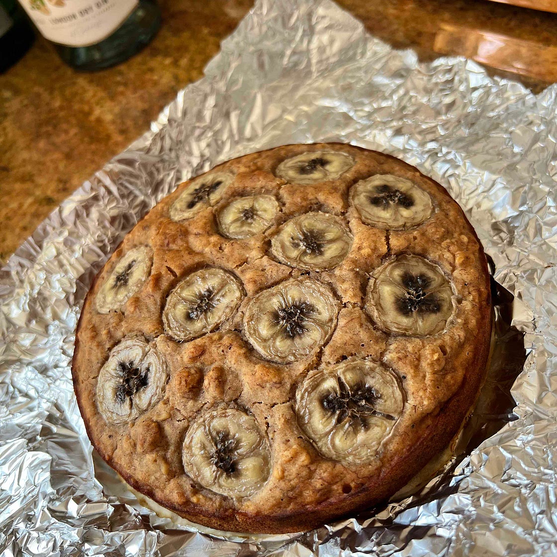 Vegan GF banana bread 