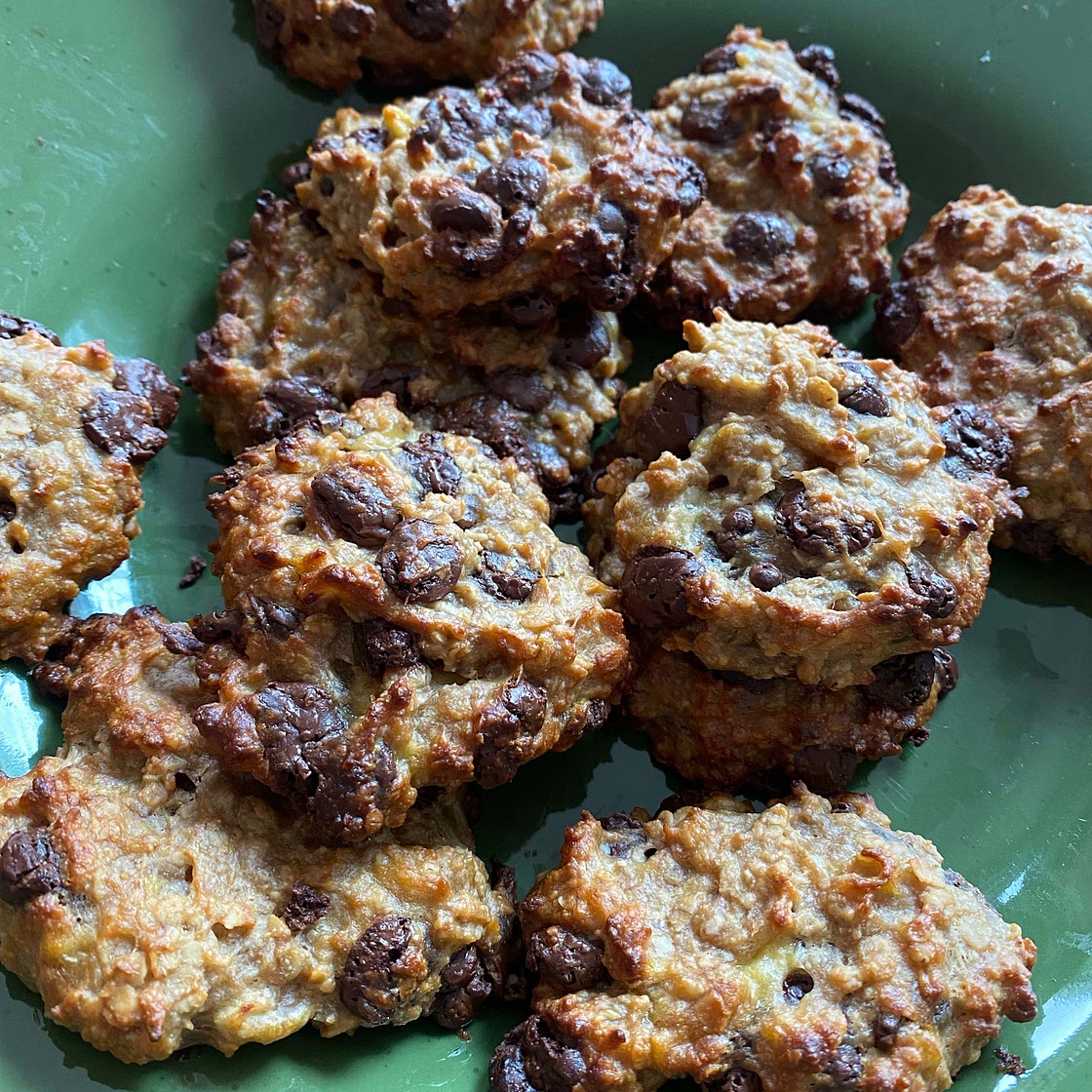 4 Ingredient Flourless Healthy Oatmeal Cookies