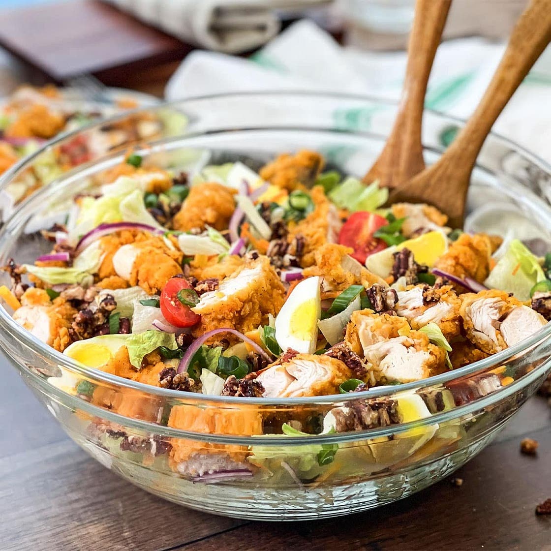 Crispy Chicken Salad Recipe
