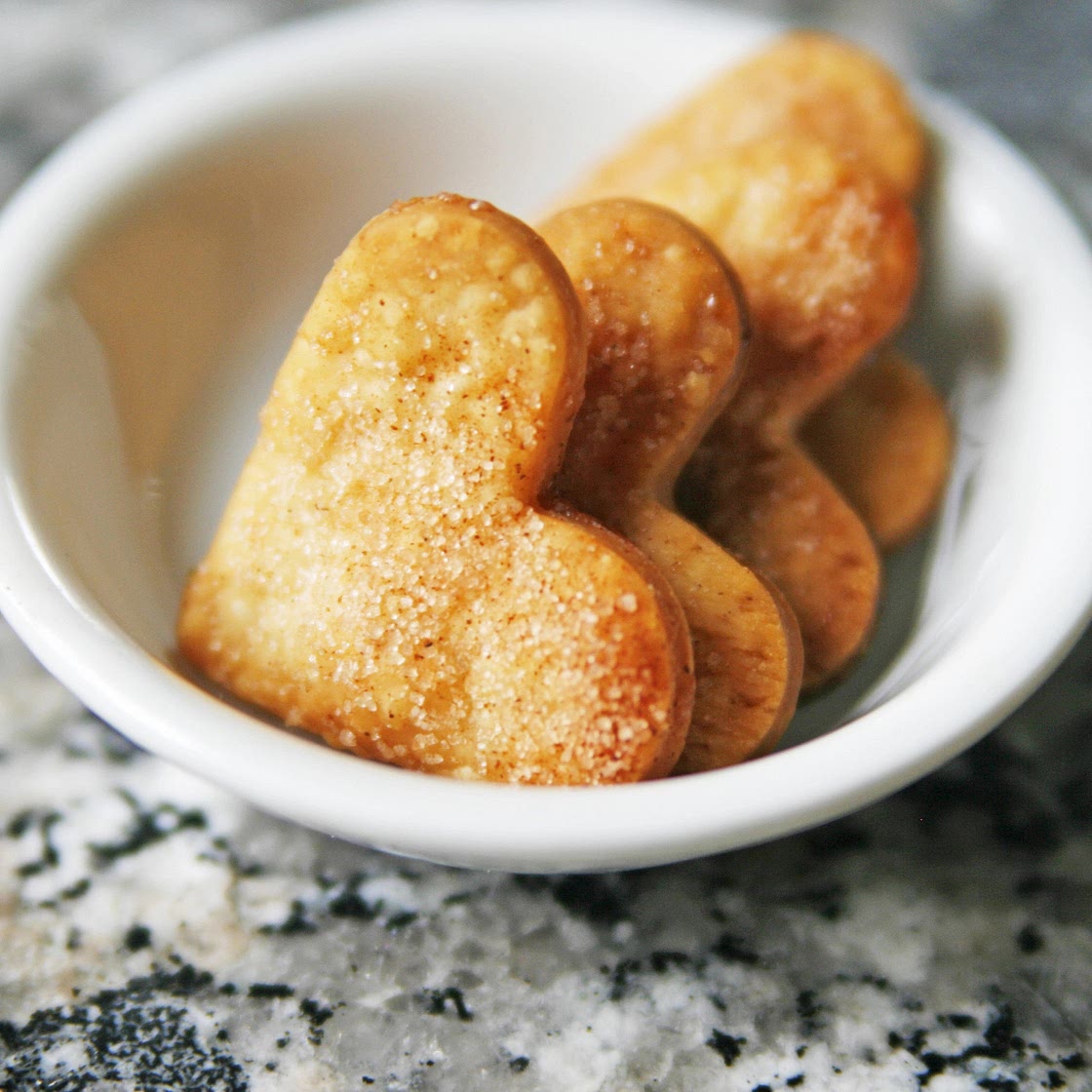 Easy Sweet-or-Savory Heart Crackers