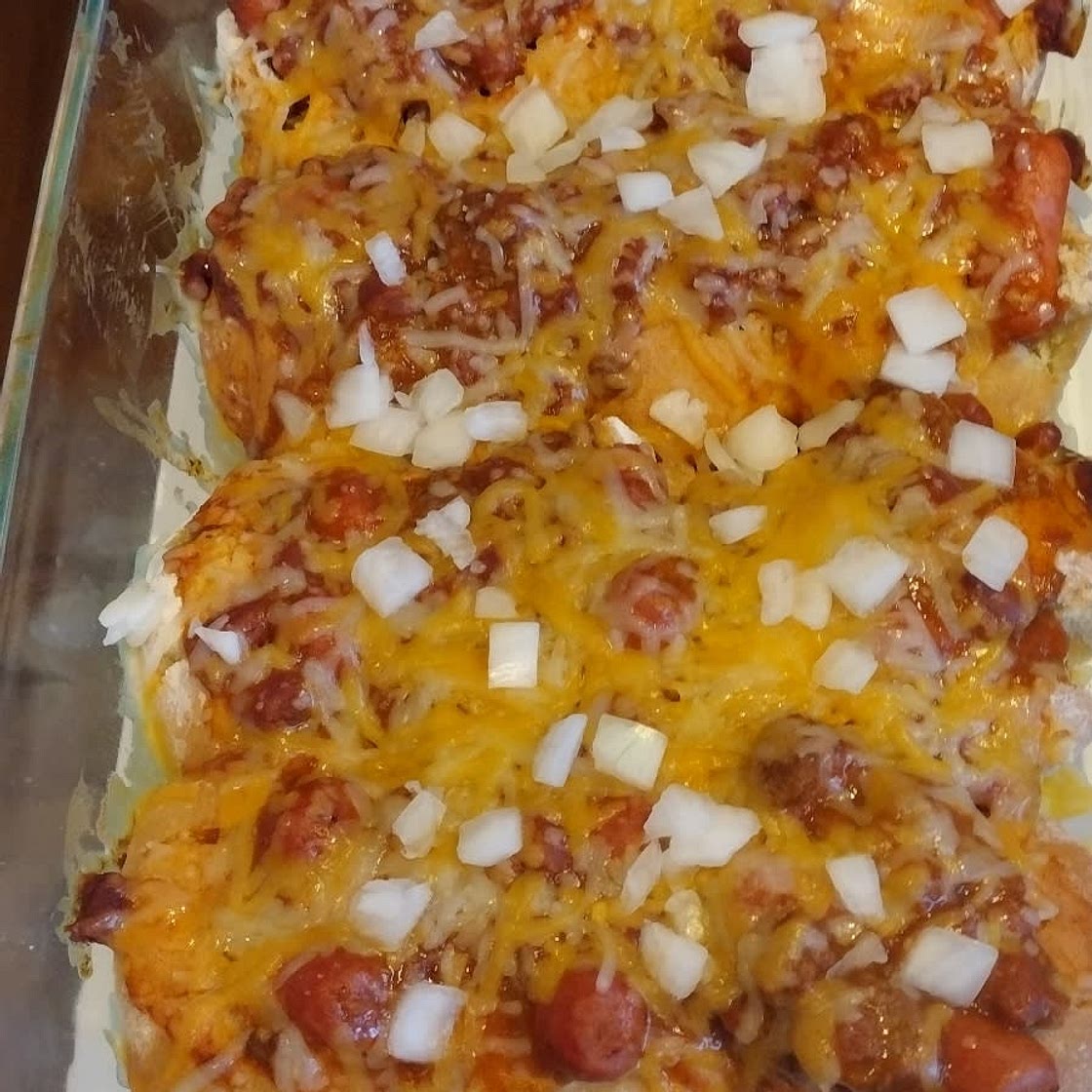 Chili Cheese Dog Sliders