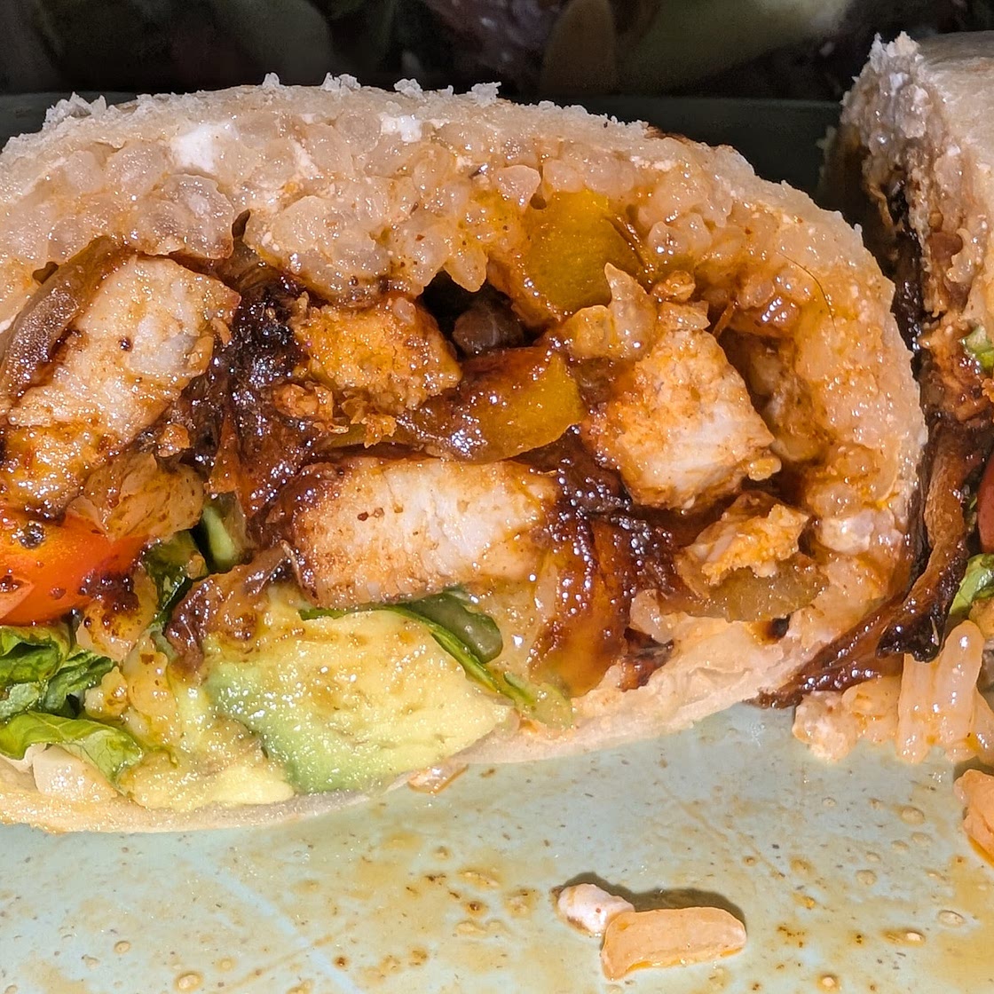 Chicken Fajita Burritos
