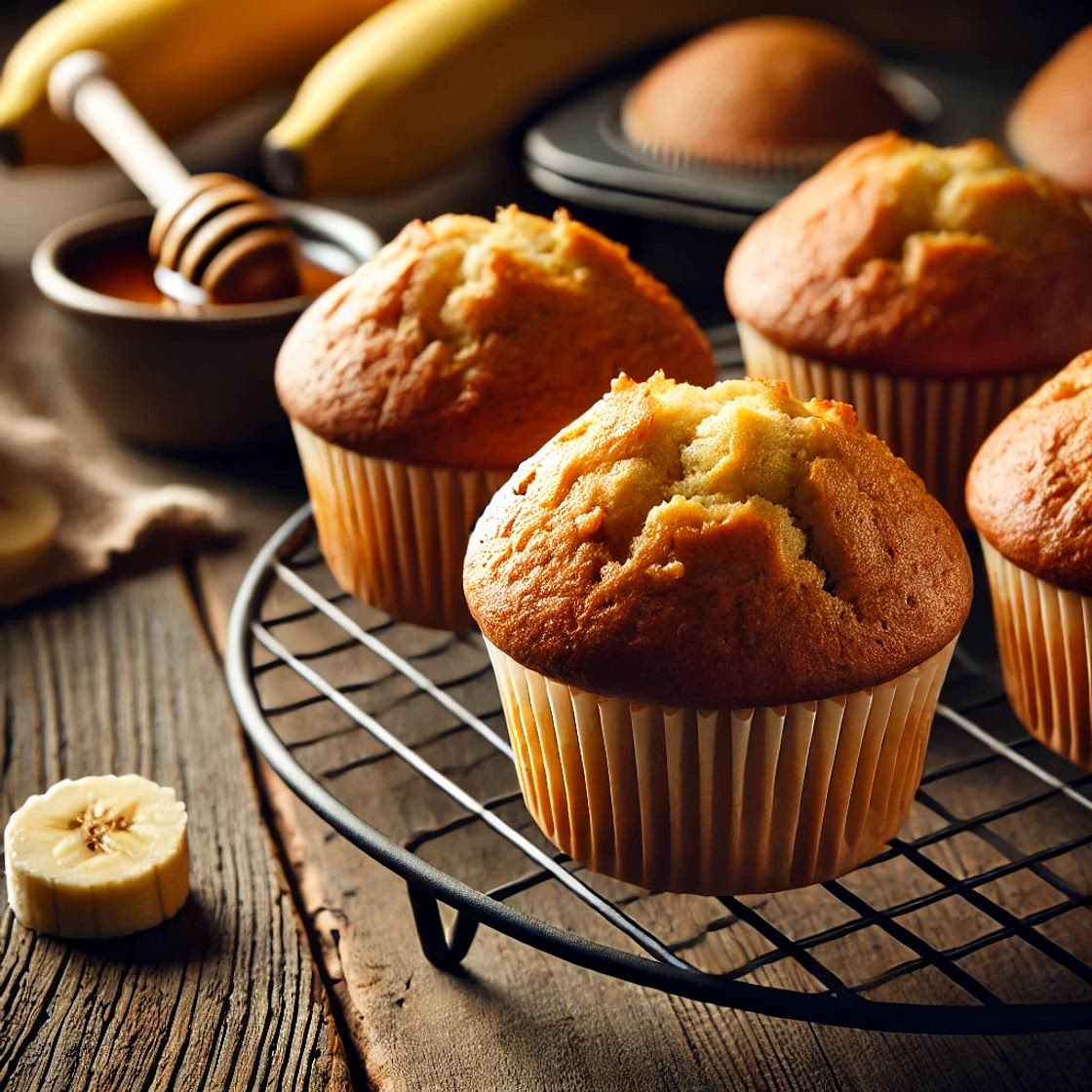 WIP: Stovetop banana protein muffins