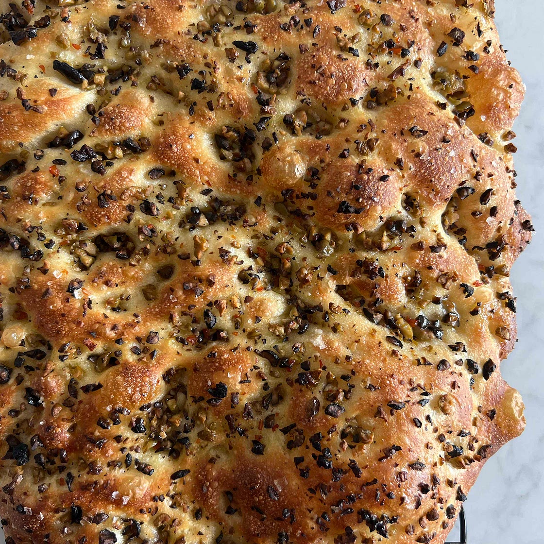 Olive Tapenade Focaccia
