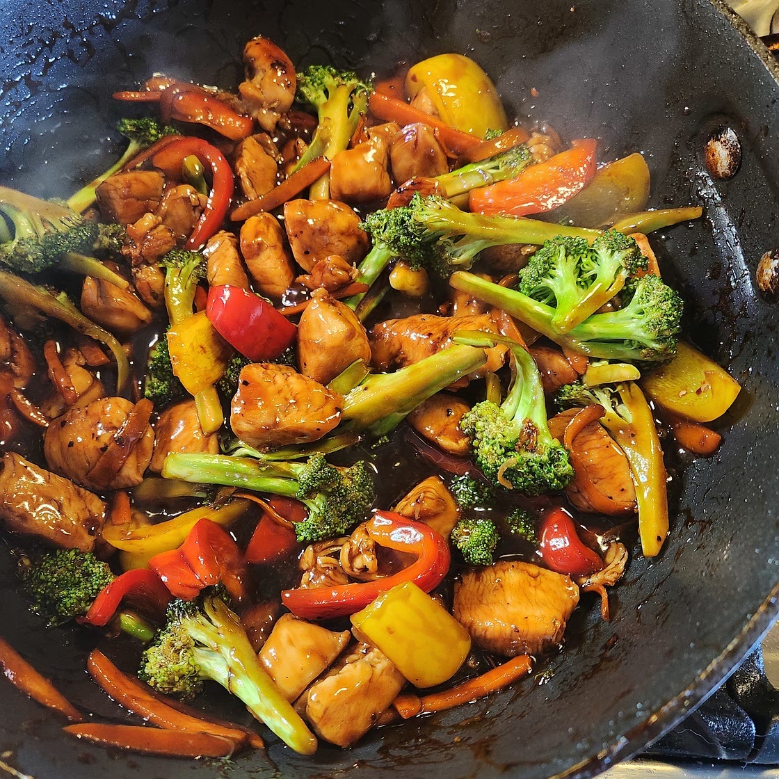 Moms Chicken stir fry