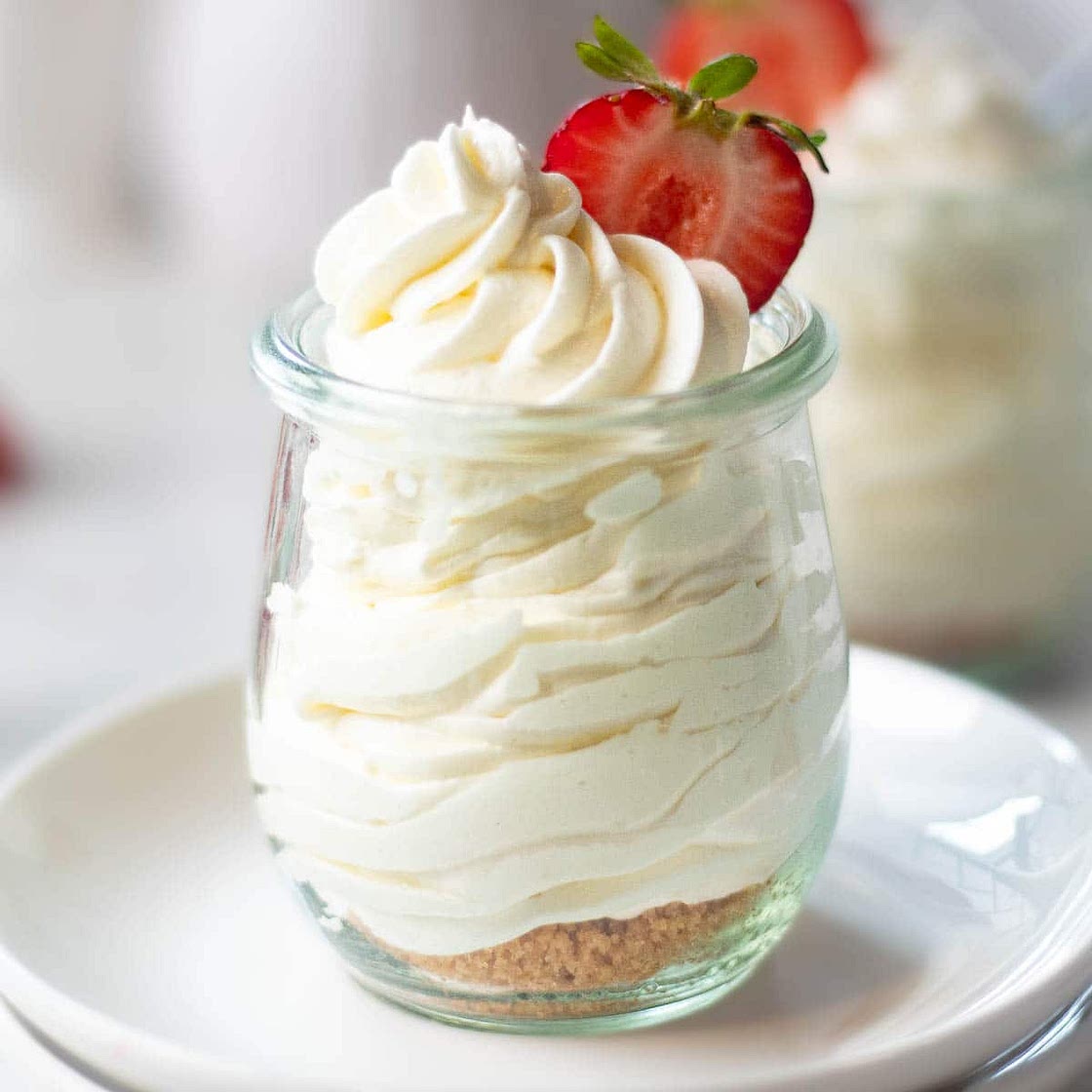 No Bake Cheesecake Mousse Cups Recipe - So Easy!