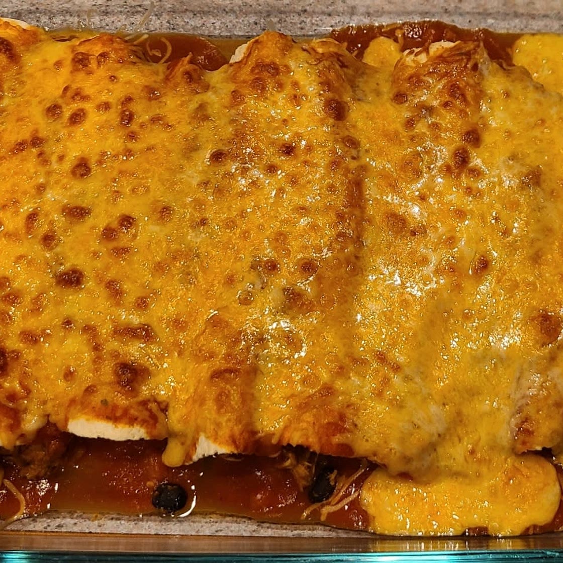 20-Minute Chicken Enchiladas