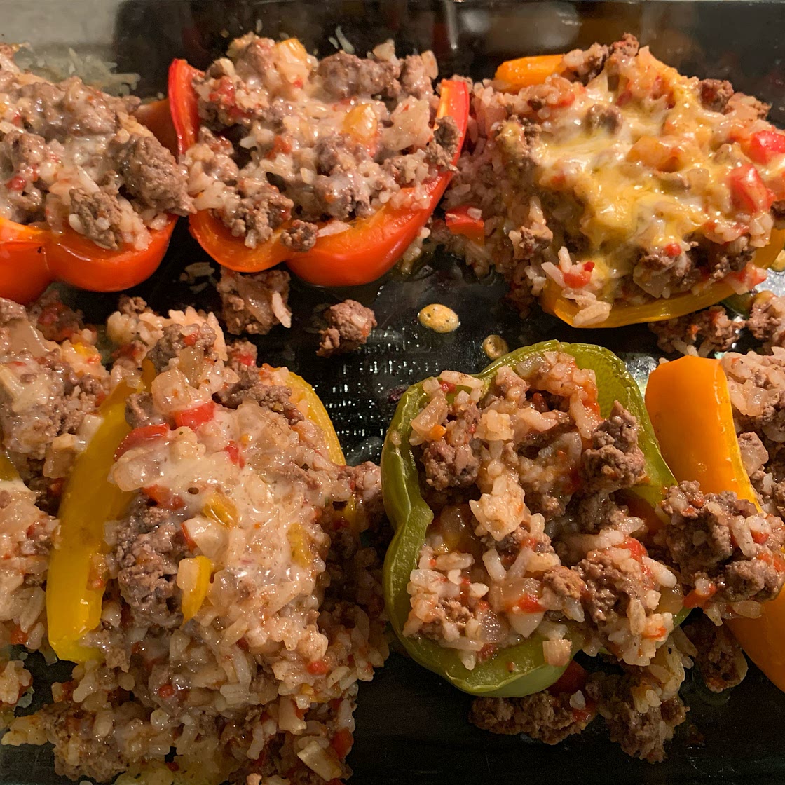 Stuffed Peppers Without Tomato Sauce