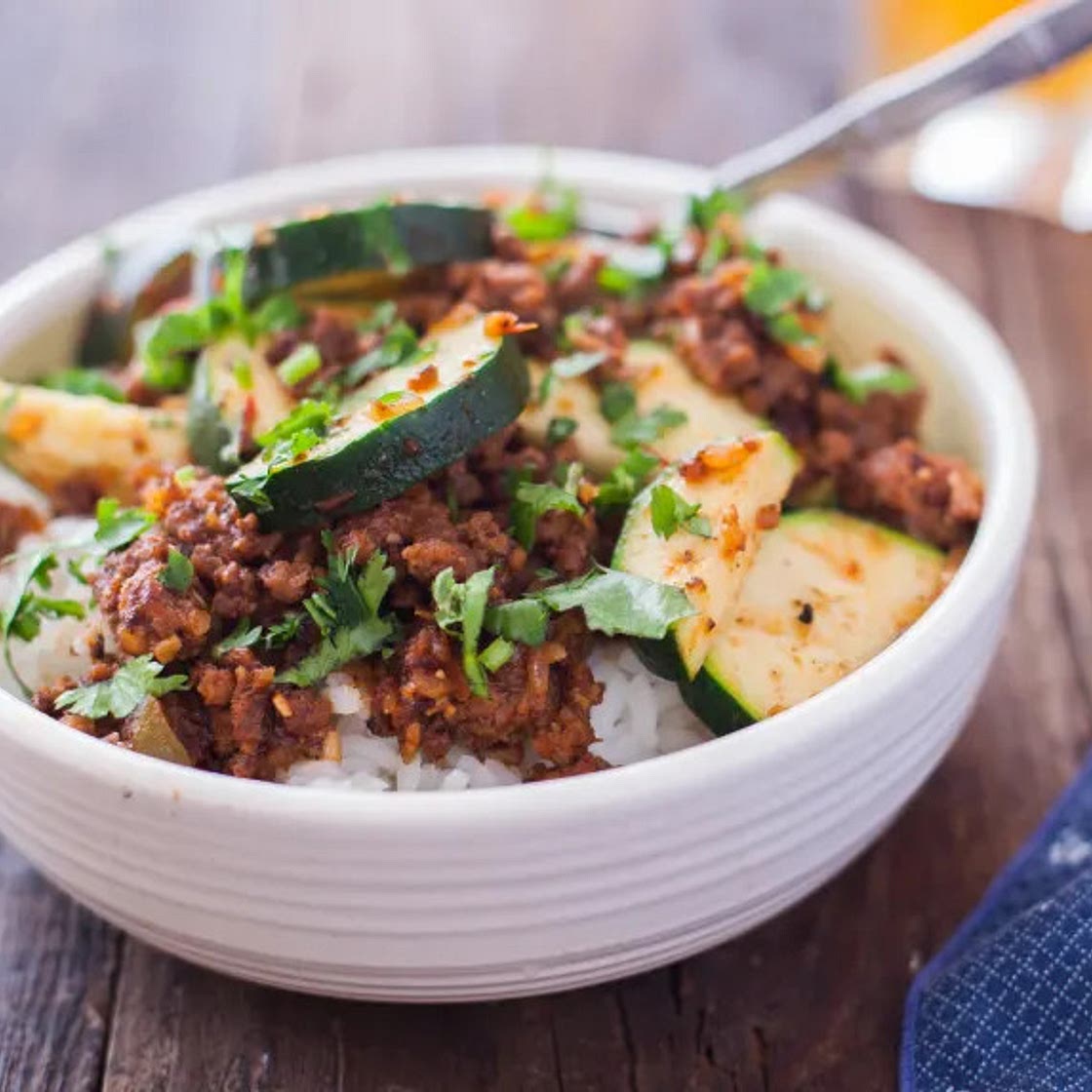 Zucchini and Ground Beef Casserole