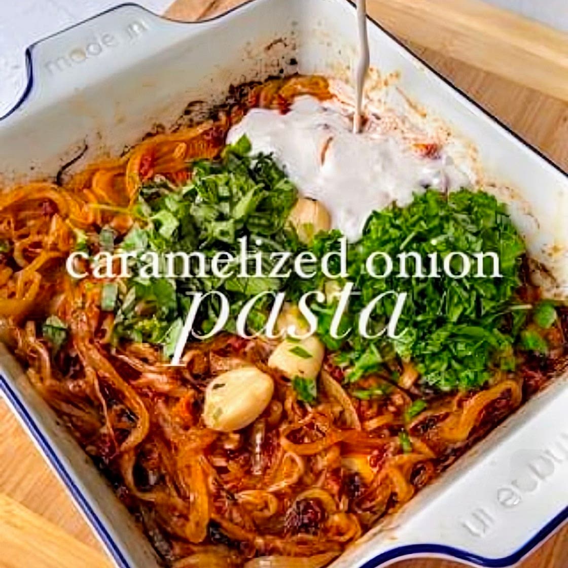 Caramelised Onion Pasta
