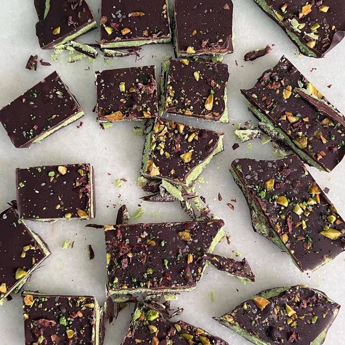 Matcha Bark | Elissa Goodman