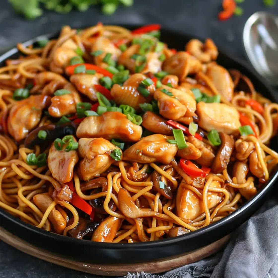 Chicken Chow Mein my way