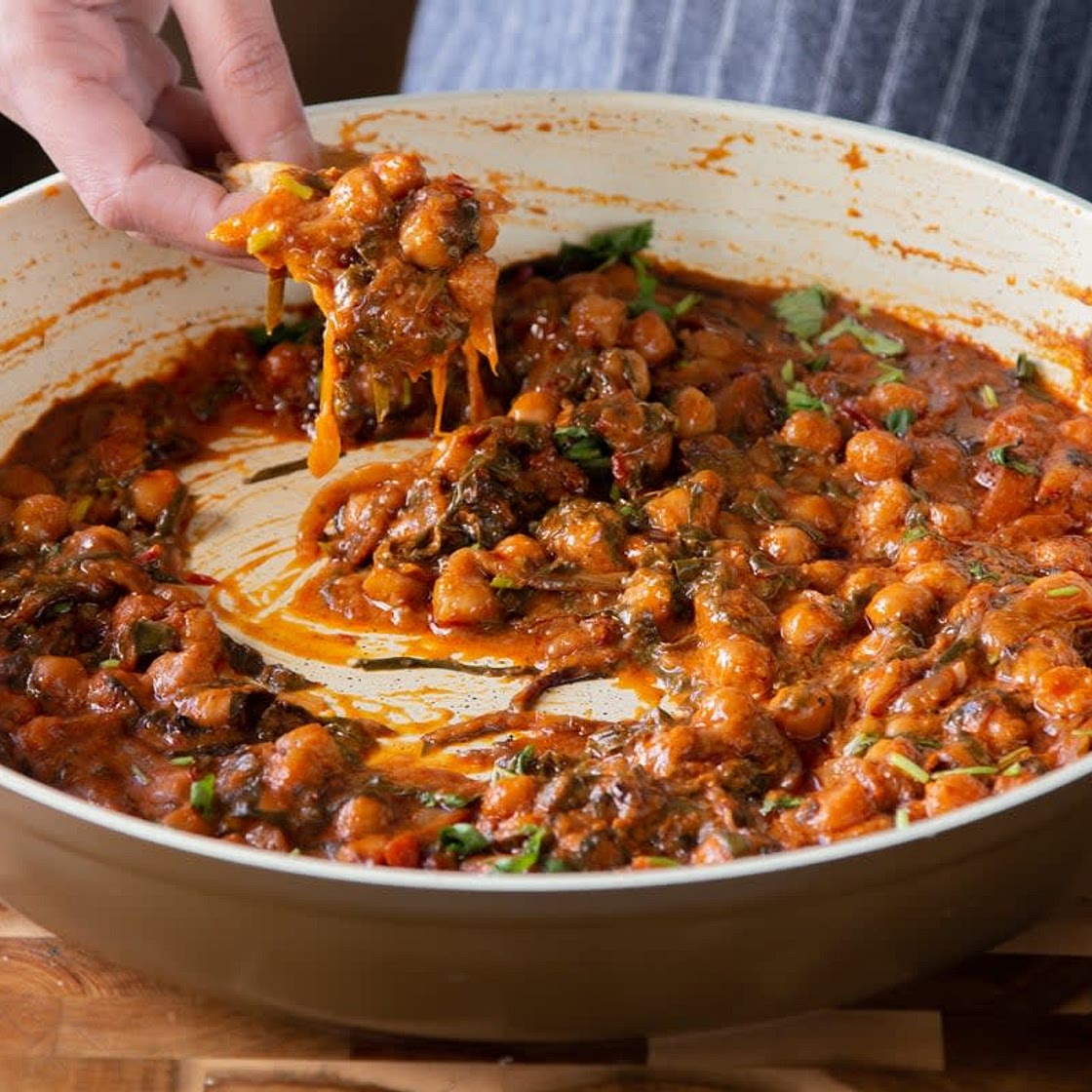 Harissa Chickpeas