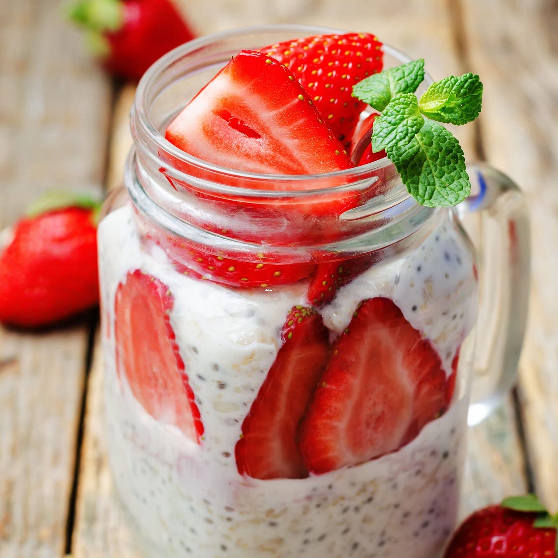Overnight Chia Pudding à la vanille