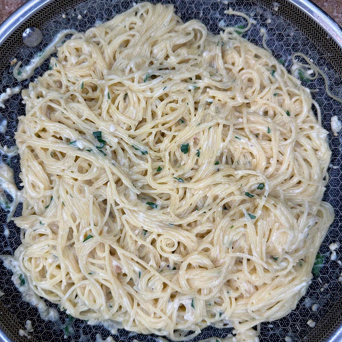 One Pot Parmesan Noodles
