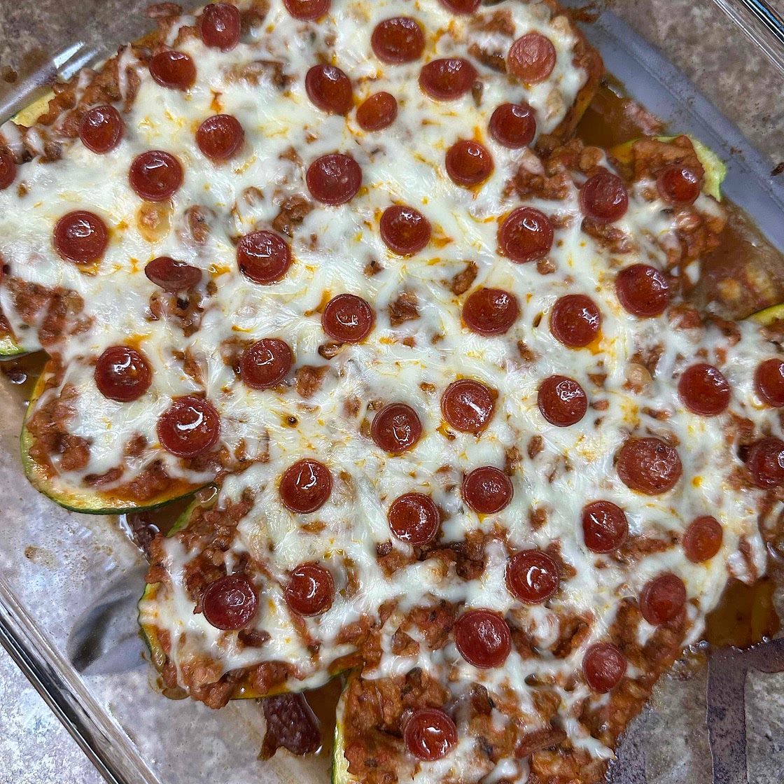 Pizza Zucchini Boats
