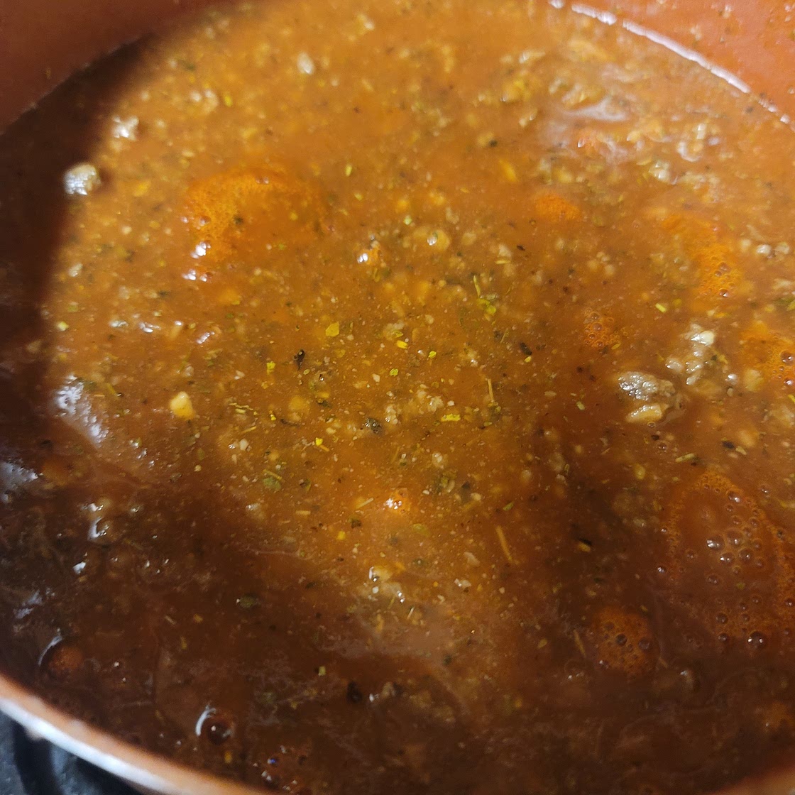 Homemade sauce