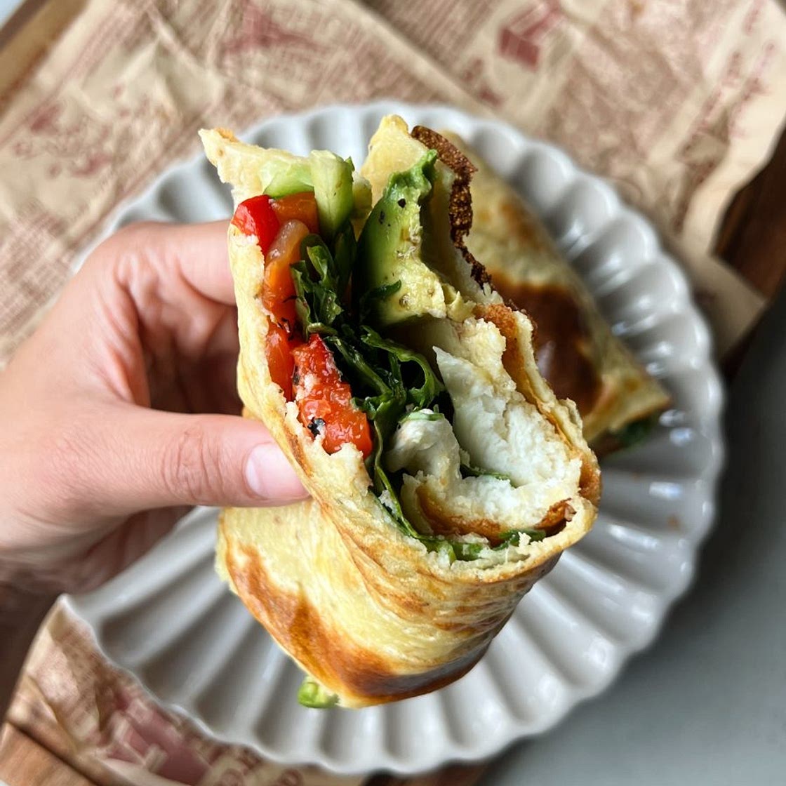 Viral Cottage Cheese Wrap