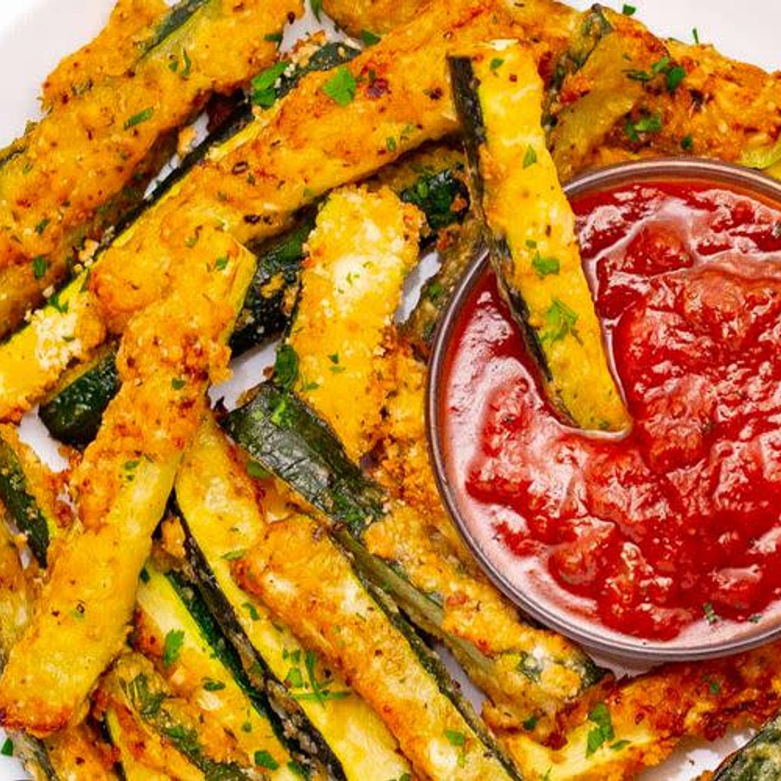 Baked Zucchini fries