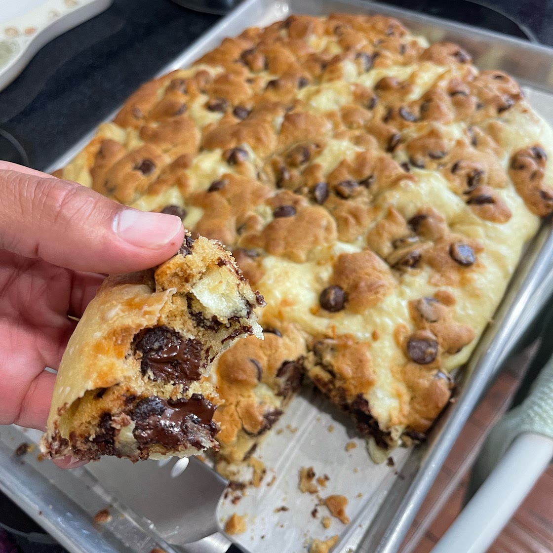 Chocolate Chip Cookie Focaccia