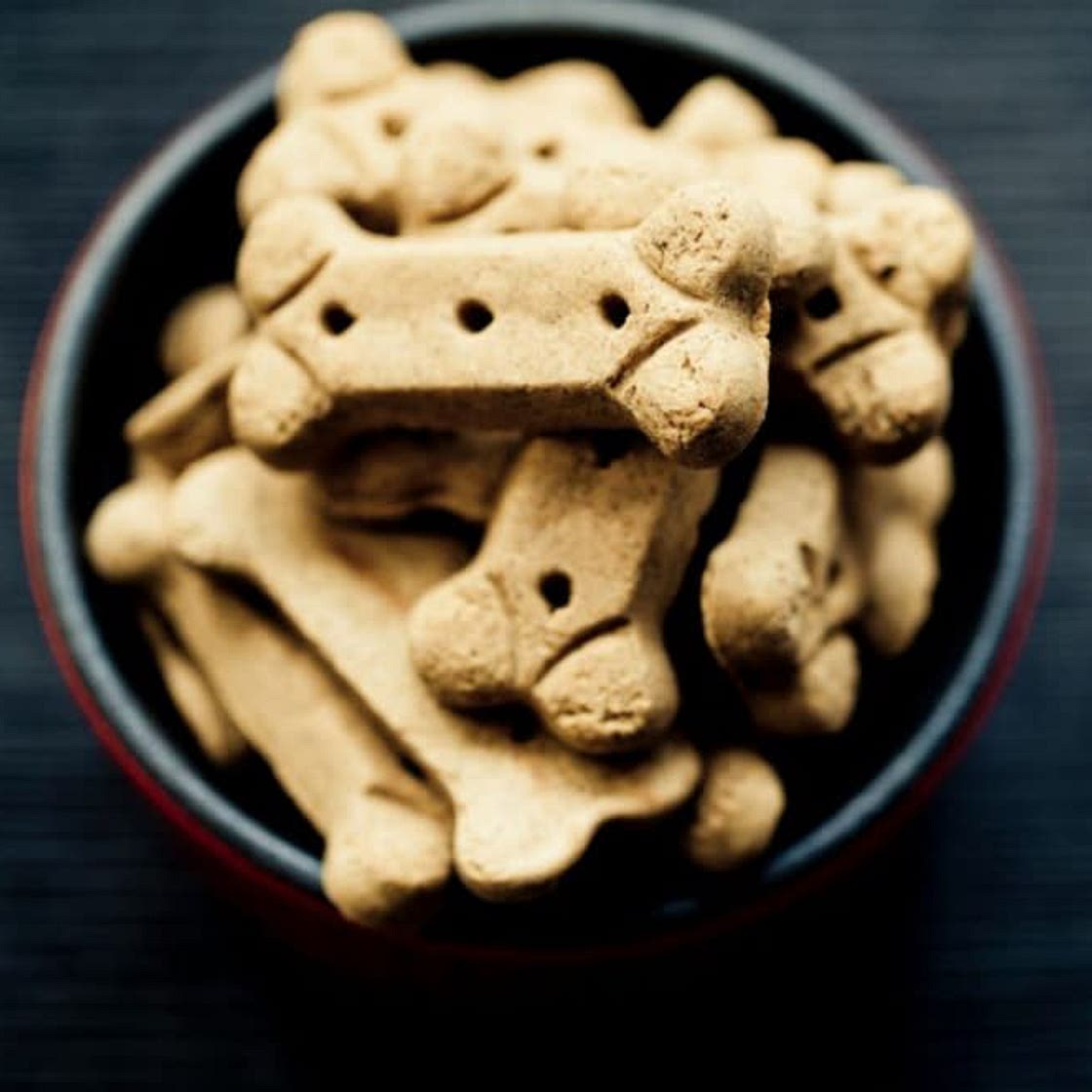 Homemade Peanut Butter Cheerio Dog Treats - Bitz & Giggles